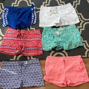 Red pattern, pink, navy, blue paisley for Lorraine